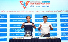 Kết quả bốc thăm chia bảng giải TNSV THACO Cup 2025: Hấp dẫn ngay từ vòng loại