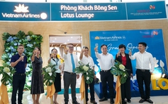 Vietnam Airlines khai trương phòng khách Bông Sen tại Quy Nhơn