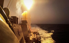 Tàu lặn không người lái của Houthi lần đầu tiên bị Mỹ đánh chặn