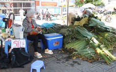 TP.HCM: Đìu hiu phiên chợ lá dong