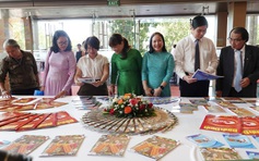Trưng bày 300 ấn phẩm xuân tại Hội báo xuân Bình Định Giáp Thìn 2024