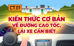 Kiến thức cơ bản về đường cao tốc, lái xe cần biết