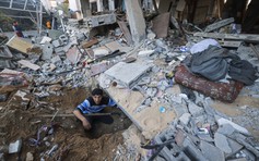 Israel không kích thành phố Rafah phía nam Dải Gaza