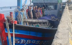 Tìm thấy thi thể ngư dân Bình Định gặp nạn trên vùng biển Ninh Thuận