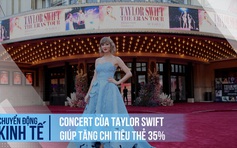 Taylor Swift giúp chi tiêu thẻ tăng 35% ở Singapore