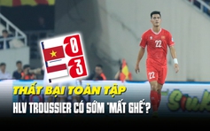 Việt Nam 0 - 3 Indonesia: CĐV hết kiên nhẫn với HLV Troussier