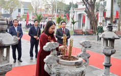 Kỷ niệm trọng thể 120 năm ngày sinh cố Phó chủ tịch nước Nguyễn Lương Bằng