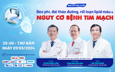 Béo phì, đái tháo đường, rối loạn lipid máu và nguy cơ bệnh tim mạch