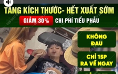 Loạn phòng khám nam khoa 'chui'