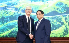 Gặp Thủ tướng, CEO Apple Tim Cook mong muốn đẩy mạnh đầu tư