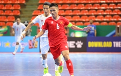 Xem trực tiếp đội tuyển futsal Việt Nam đấu Trung Quốc hôm nay (19.4) ở đâu, kênh nào?