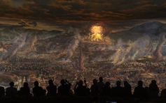 Bức tranh panorama kỷ lục về chiến thắng Điện Biên Phủ