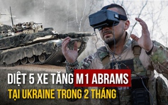 Xe tăng M1 Abrams không có đất diễn tại Ukraine vì UAV tự sát