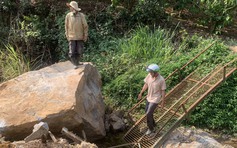 Lâm Đồng: Yêu cầu tạm dừng nổ mìn khai thác đá ở xã Lộc Thành