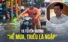 18 tuyến đường hễ mưa, triều cường là ngập tại TP.HCM