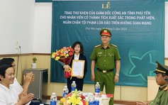 Khen thưởng nhân viên ngân hàng ngăn chặn vụ giả danh công an để lừa đảo