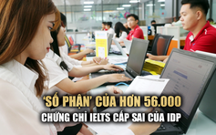 Bộ GD-ĐT hướng dẫn xử lý hơn 56.000 chứng chỉ IELTS cấp sai quy định