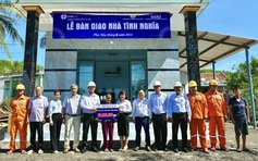 Điện lực Phú Yên hoàn thành chương trình xây nhà tình nghĩa năm 2024