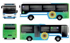 Chọn 'mẫu áo' riêng cho các tuyến buýt kết nối metro số 1 TP.HCM