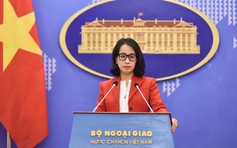 Việt Nam quan ngại về vụ việc diễn ra tại bãi Cỏ Mây giữa Trung Quốc và Philippines