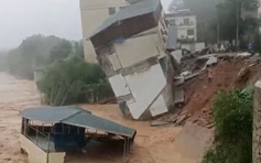 Trung Quốc ra báo động đỏ về mưa bão