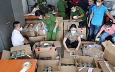 Bắt 4 bị can trong đường dây vận chuyển 179 kg thuốc lắc từ Đức về Việt Nam