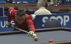 Billiards 3 băng: Cơ thủ Việt Nam thắng thuyết phục, thiên tài Caudron đánh bại 'người khổng lồ'