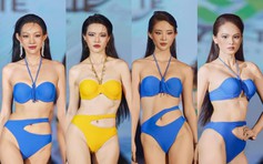 Thí sinh Hoa hậu Du lịch Việt Nam trình diễn bikini nóng bỏng