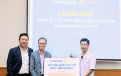 Eximbank trao tặng thiết bị y tế trị giá 400 triệu đồng cho Bệnh viện Bình Dân