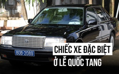 Cận cảnh chiếc xe đặc biệt ở lễ Quốc tang Tổng Bí thư Nguyễn Phú Trọng