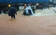 Mưa hơn 400 mm, nhiều nơi ở Hà Giang 'chìm' trong biển nước