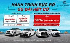 Ngập tràn ưu đãi khi mua Vios, Veloz Cross, Avanza Premio và Yaris Cross trong tháng 7