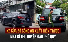 Xe của Bộ Công an xuất hiện trước nhà Bí thư huyện đảo Phú Quý