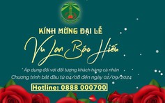 Tháp Long Thọ mừng đại lễ Vu Lan báo hiếu 2024