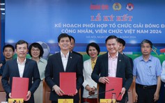 Mở rộng đối tượng tham gia giải bóng đá công nhân, viên chức Việt Nam 2024