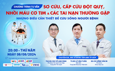 Chuyên gia tư vấn trực tuyến sơ cứu, cấp cứu đột quỵ, nhồi máu cơ tim