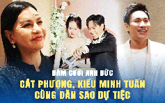 Cát Phượng, Kiều Minh Tuấn dự đám cưới Anh Đức