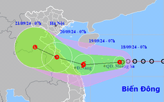 Áp thấp nhiệt đới sắp mạnh thành bão số 4, hướng thẳng Quảng Bình - Quảng Trị