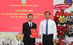 TAND TP.HCM bổ nhiệm Chánh án TAND Q.3