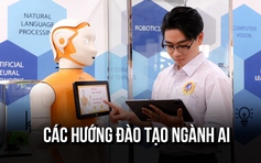 Các hướng đào tạo ngành trí tuệ nhân tạo hiện nay