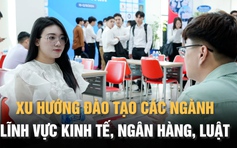 Xu hướng đào tạo các ngành lĩnh vực kinh tế - ngân hàng - luật