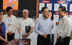 Bí thư Trần Lưu Quang làm việc với phường đông dân nhất TP.HCM