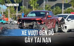 Đà Nẵng: Xe bán tải vượt đèn đỏ gây tai nạn nghiêm trọng
