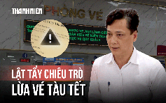 Lật tẩy chiêu trò lừa mua vé tàu tết