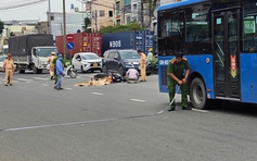TP.HCM: Va chạm với xe buýt, nữ sinh viên năm nhất tử vong