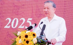 Tổng Bí thư Tô Lâm dự lễ khởi công trường phổ thông nội trú ở Nghệ An
