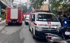 Cháy nhà ống ở Hà Nội, 5 người chết