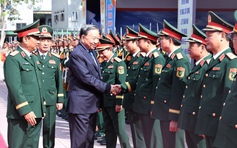 Tổng Bí thư Tô Lâm dự lễ kỷ niệm 80 năm ngày truyền thống Quân khu 4