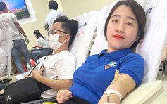 Cô gái 28 lần hiến máu: 'Thấy có ích và thoải mái sau mỗi lần đi hiến'