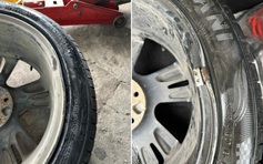 Ổ gà trên quốc lộ 51 là nỗi ám ảnh của tài xế 